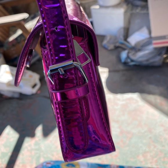 Shiny Pink Women's Bag - Picture 10 of 12